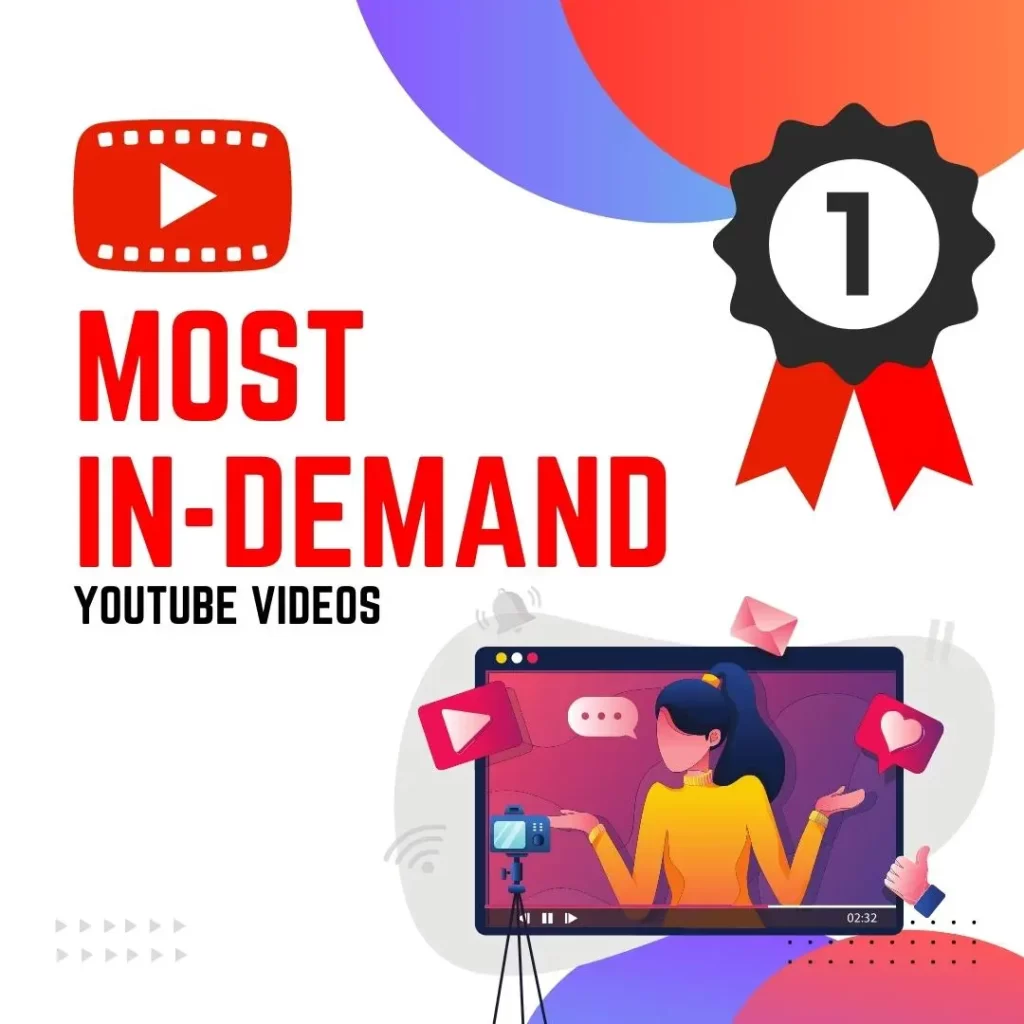 most in-demand YouTube videos tend to be 